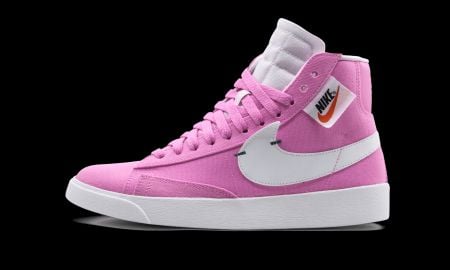 Nike Blazer Rebel Mid Pink Sneakers at Stadium Goods